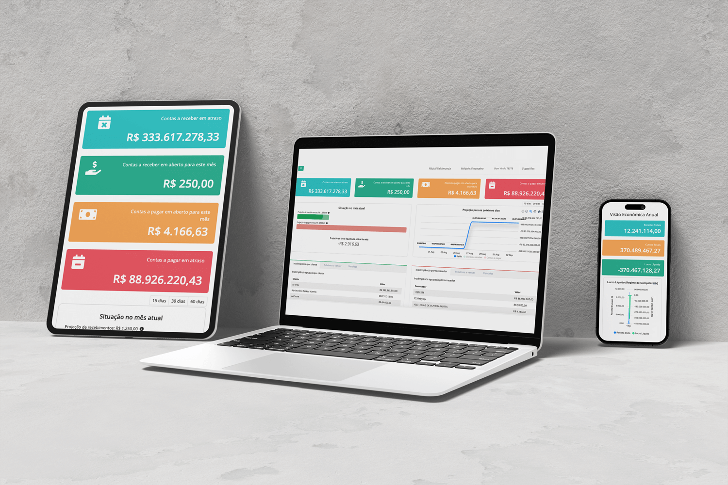 Dashboard Completo XFIN